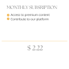 Monthly Subscription